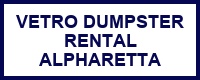 Vetro Dumpster Rental Alpharetta